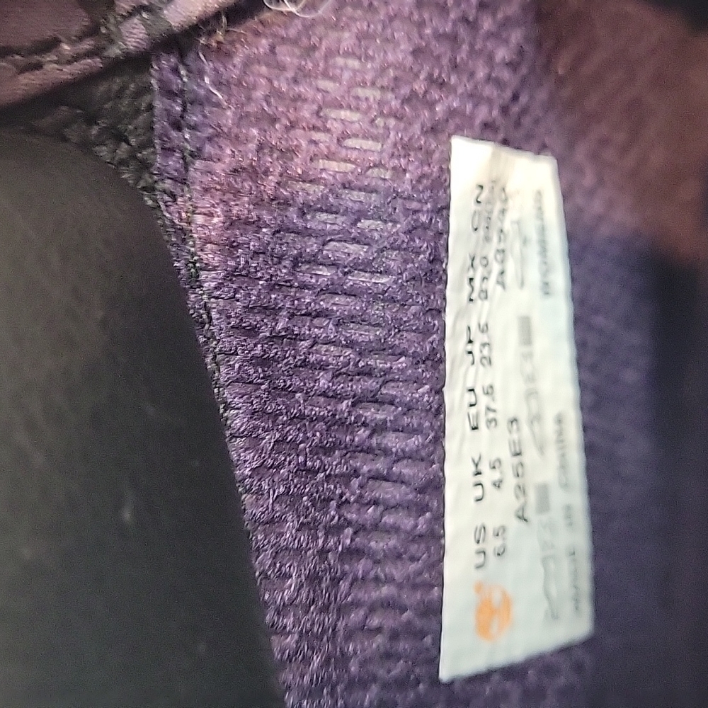 A25E3 Timberland Purple Camo Women's Boots - Picture 13 of 14